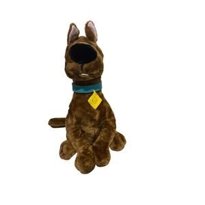 Vintage 1998 Scooby Doo Plush Cartoon Network Sitting Dog 17”